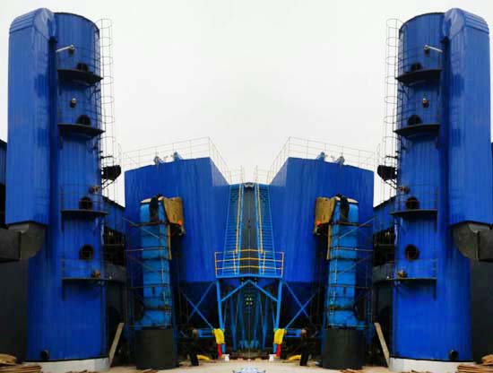 20噸燃煤鍋爐配套布袋除塵脫硫塔